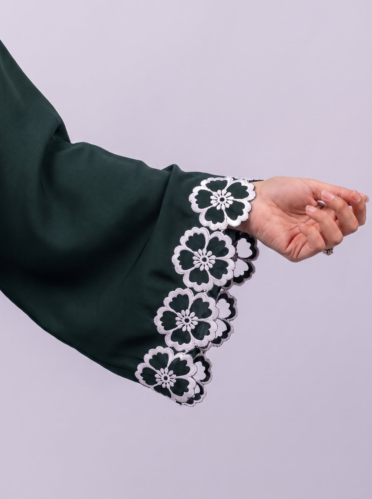 Cutwork Charm - Timber Green