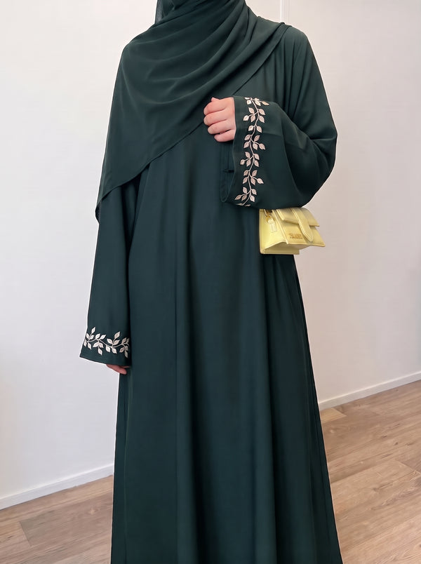 Belle Abaya - Timber Green