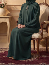 Rs. 1,599 – Everyday Plain Abaya - Deep Forest