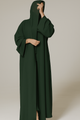 PLAIN CLASSIC ABAYA VOLUME 1  - GREEN