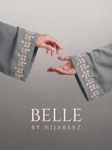 Belle Abaya - Smoky Grey