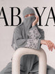 Petal Muse Abayah - Smoky Grey
