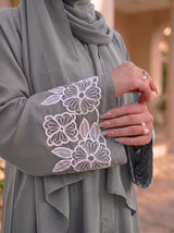 Petal Muse Abayah - Smoky Grey