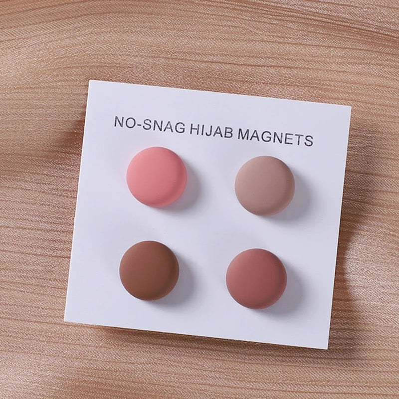 MATTE PASTEL HIJAB MAGNETS - (SINGLE PAIR)