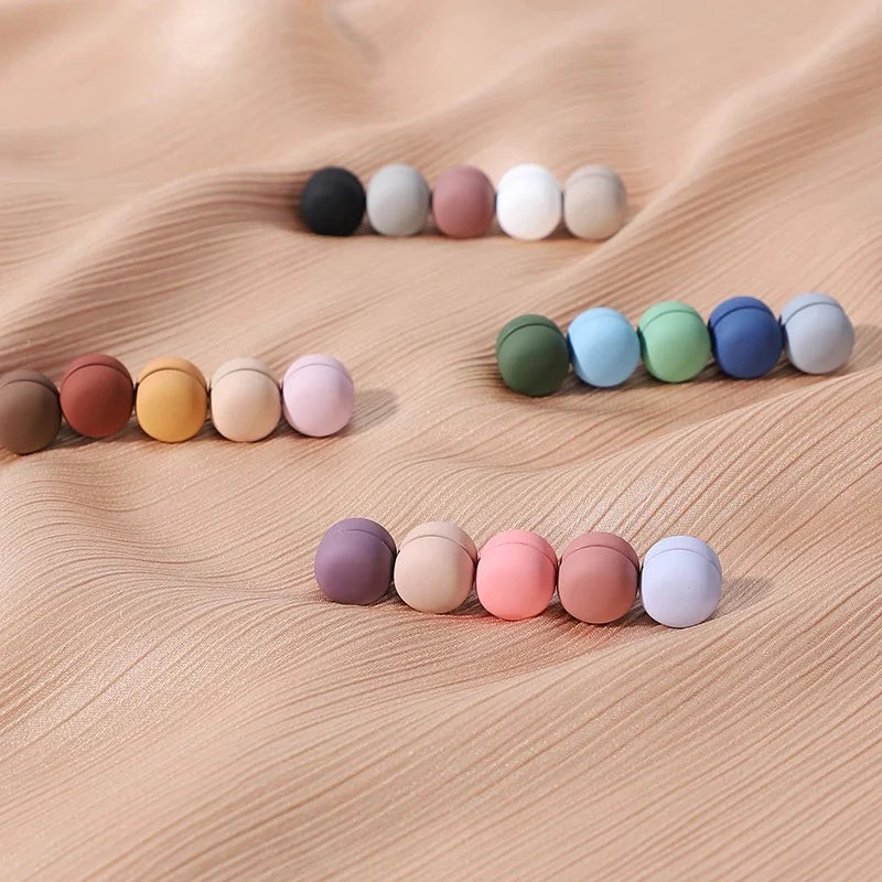 MATTE PASTEL HIJAB MAGNETS - (SINGLE PAIR)