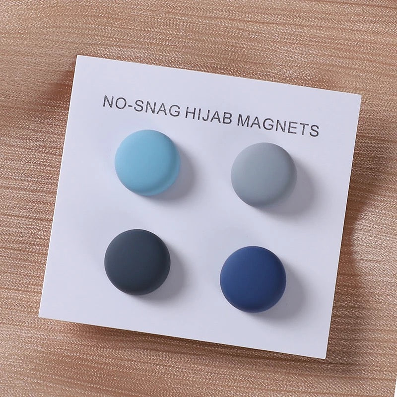 MATTE PASTEL HIJAB MAGNETS - (SINGLE PAIR)