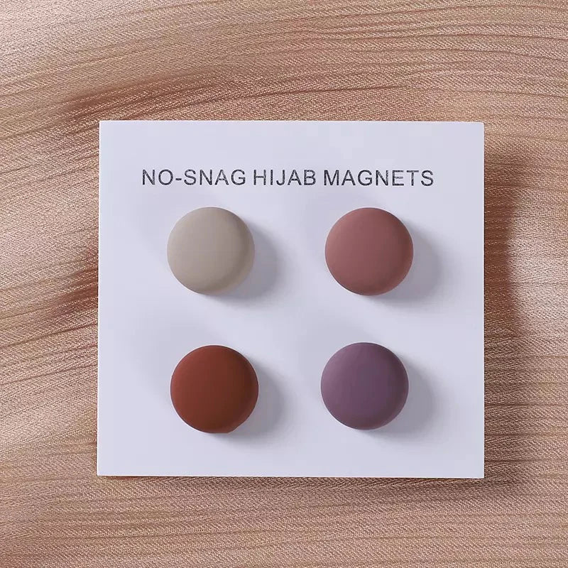 MATTE PASTEL HIJAB MAGNETS - (SINGLE PAIR)