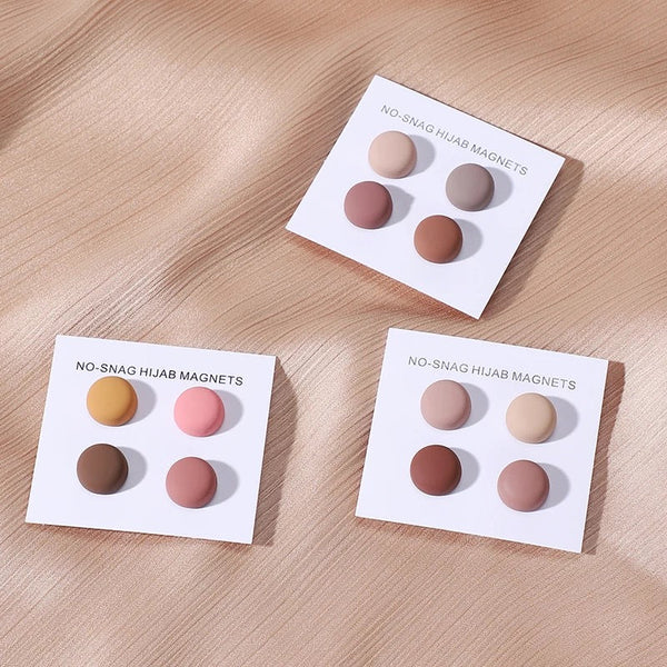 MATTE PASTEL HIJAB MAGNETS - (SINGLE PAIR)