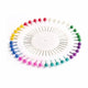 Imported Pearl Head Hijab Pins Wheel – Multicolor