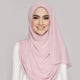 Instant Hijab with 2 Loops - LIGHT PINK