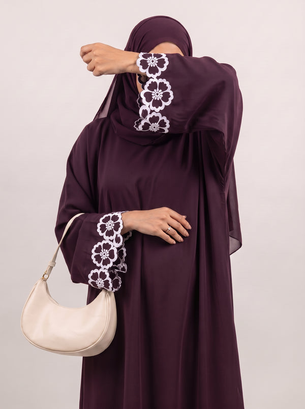 Cutwork Charm - Dark Plum