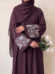Petal Muse Abayah - Dark plum