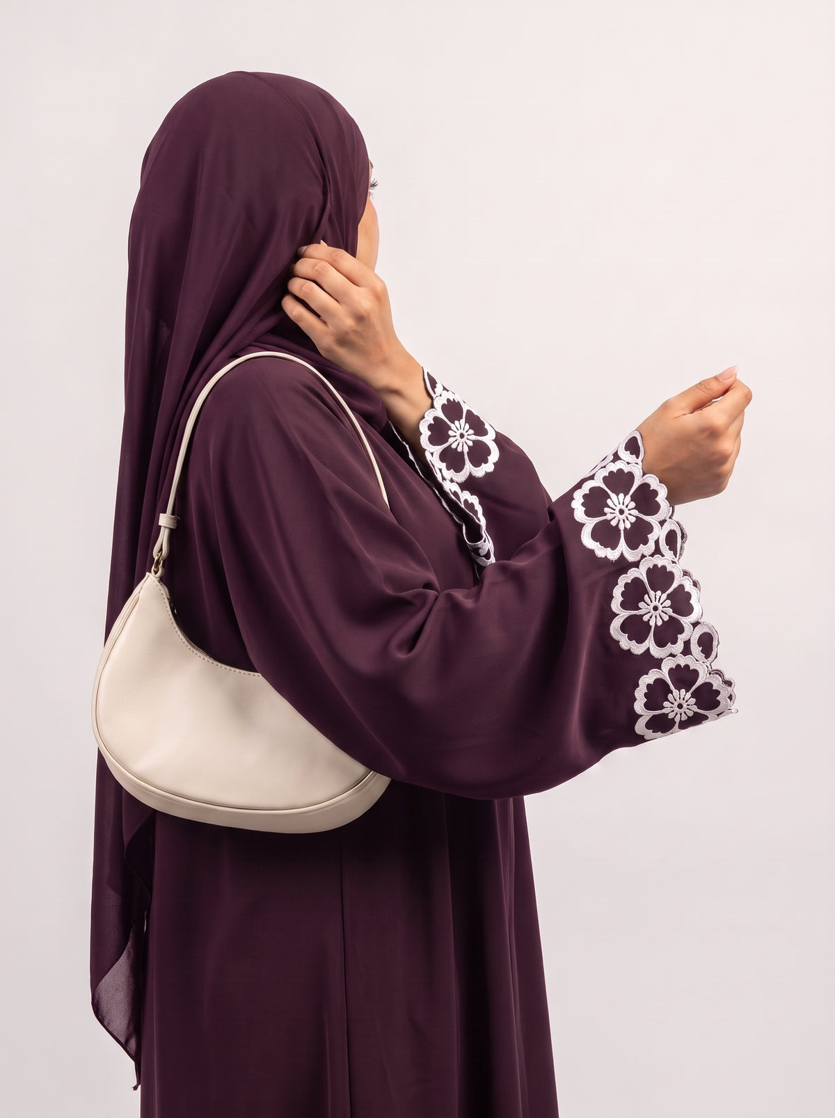 Cutwork Charm - Dark Plum