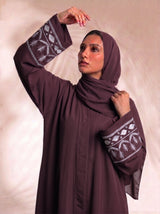Willow Abayah- Dark plum