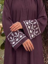 Willow Abayah- Dark plum