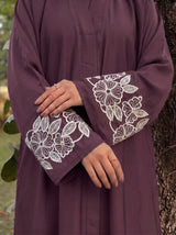 Petal Muse Abayah - Dark plum