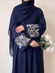 Petal Muse Abayah - Tealish Blue