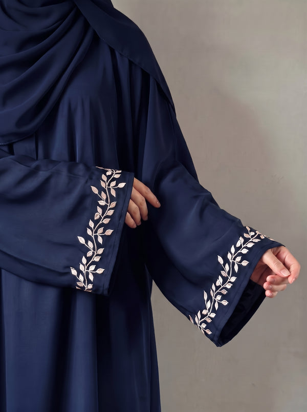 Belle Abaya - Tealish Blue