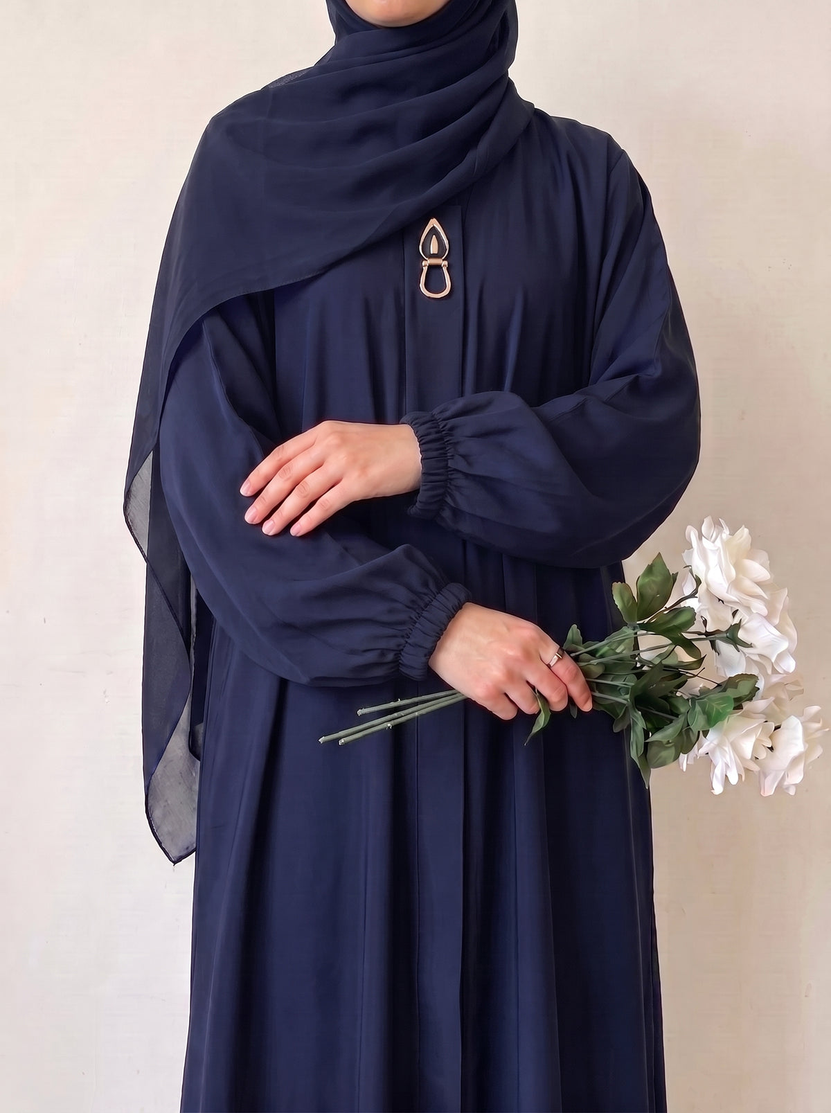 Rs. 1,599 – Everyday Plain Abaya - Deep Navy