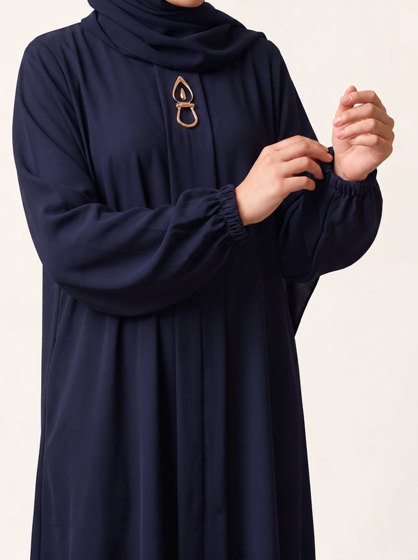 Rs. 1,599 – Everyday Plain Abaya - Deep Navy