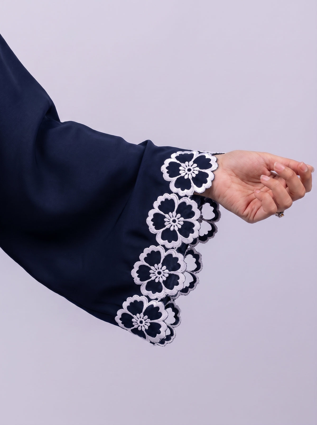 Cutwork Charm - Tealish Blue