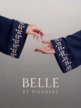 Belle Abaya - Tealish Blue