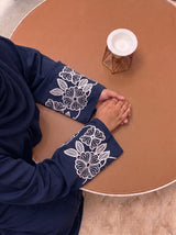 Petal Muse Abayah - Tealish Blue