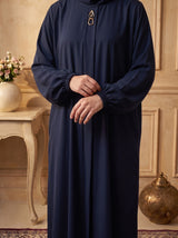 Rs. 1,599 – Everyday Plain Abaya - Deep Navy