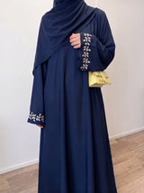 Belle Abaya - Tealish Blue