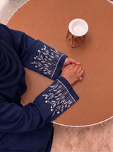 The Wildflower Abaya - Tealish Blue