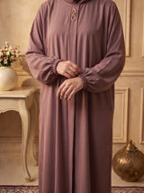 Rs. 1,599 – Everyday Plain Abaya - Cooper Rose