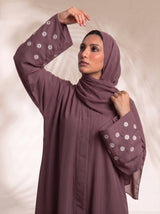 Mini Bloom Abaya - Rosy Finch