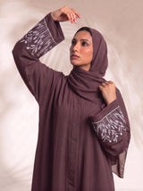The Wildflower Abaya - Rosy Finch