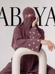 Mini Bloom Abaya - Rosy Finch