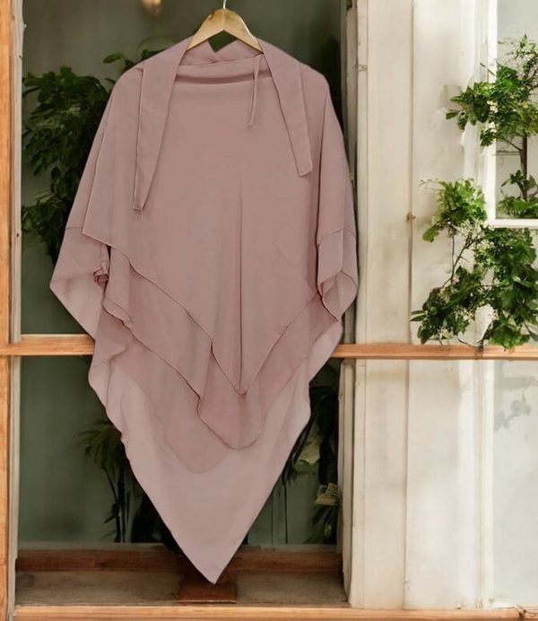 3 Layer Khimmar PINK