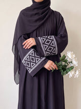 The Prism Abayah - Neutral Purple