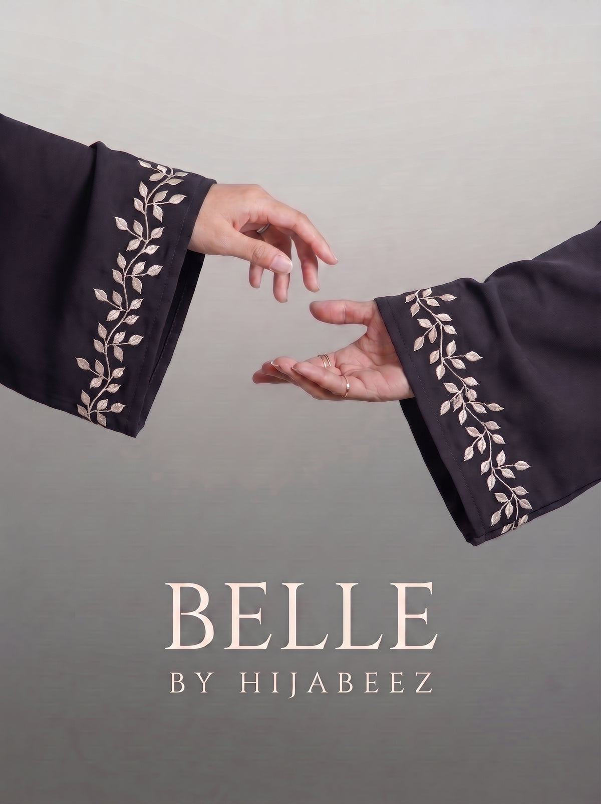 Belle Abaya - Neutral Purple