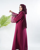 The Petal Cutwork - Deep Berry