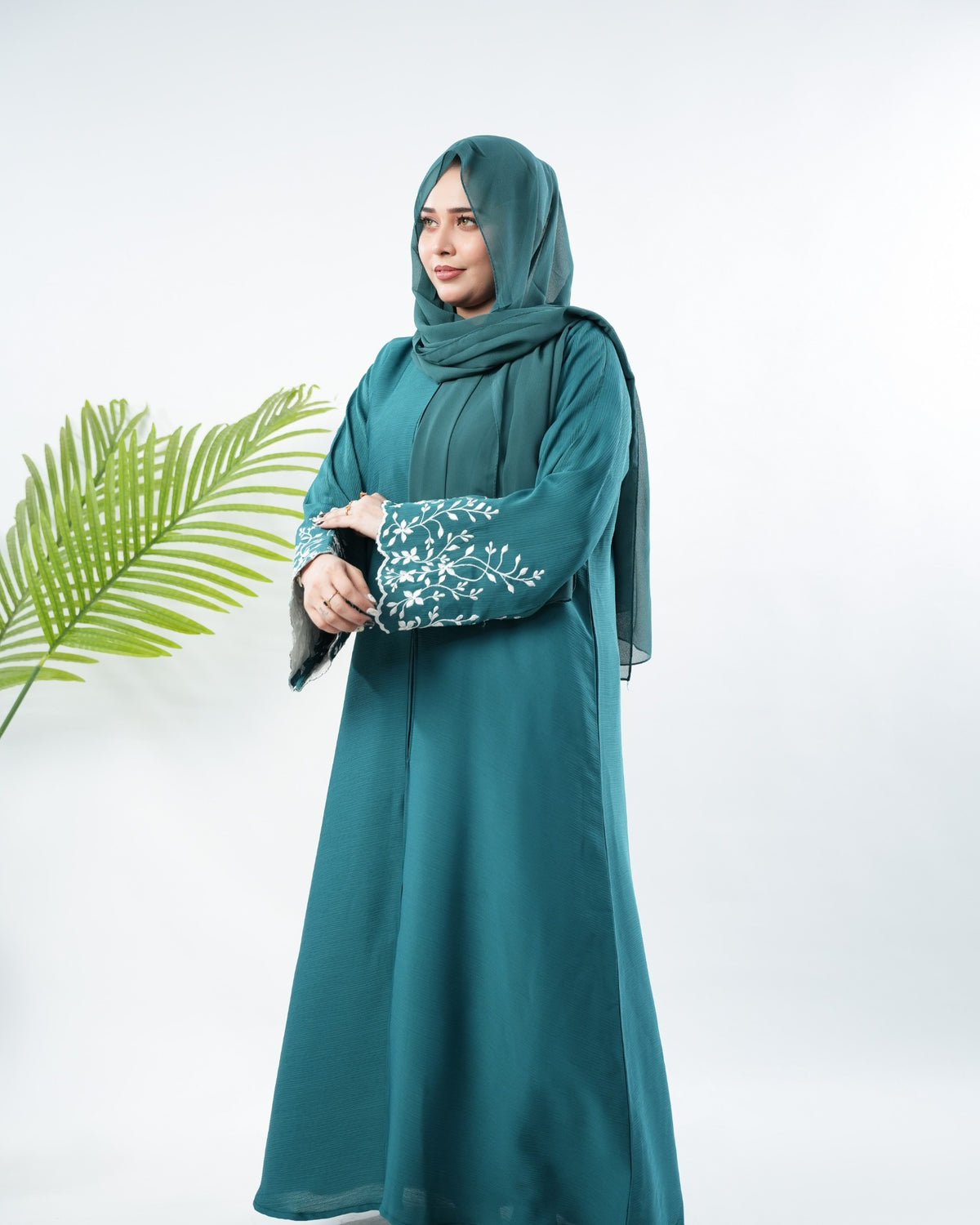 The Petal Cutwork - Sea Green
