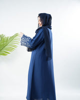 The Petal Cutwork - Sapphire Blue