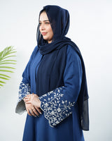 The Petal Cutwork - Sapphire Blue