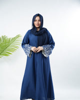 The Petal Cutwork - Sapphire Blue
