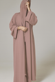 PLAIN CLASSIC ABAYA VOLUME 1  - TPINK