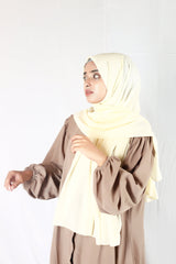 Plain Georgette Butter