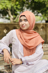 PLAIN SOFT PEACH TURKISH