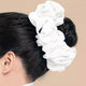 VOLUMIZING GEORGETTE SCRUNCHIE - WHITE
