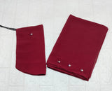 One Layer Stylish Hijab With Naqab
