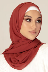 Plain Georgette Brick