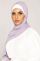 Plain Georgette Periwinkle