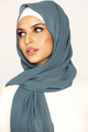 Plain Georgette Yale